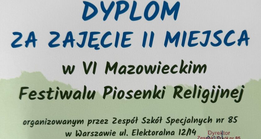 VI Festiwal Piosenki Religijnej